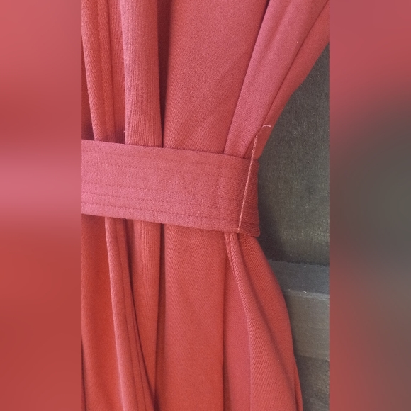 NWT Marc New York Andrew Sleeveless Chili-Red Trench Dress Size Small - Picture 9 of 13